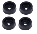 NOGA-G-M2/4 Nóżka gumowa, przykręcana mała - średnica 14mm; wysokość 4.8mm - komplet 4 sztuki