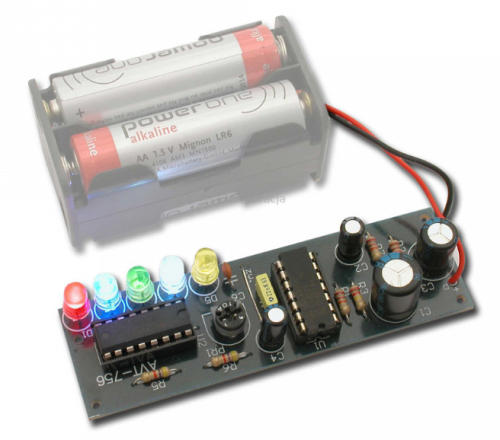 AVT756C Widmowa makatka LED (Zestaw zmontowany)