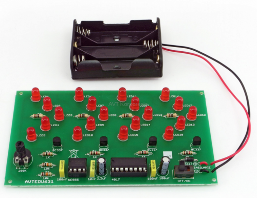 AVTEDU631 Wskaźnik kierunku LED (Zestaw zmontowany)