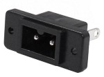 WAC-E75 Wtyk montowany na obudowę raster 7,5mm - z kluczem