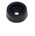 NOGA-P-M Nóżka plastikowa, przykręcana mała - średnica 13.5mm; wysokość 5.5mm - czarna