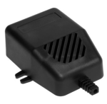 Z-92U Obudowa z tworzywa Z92U wymiary: 85x77x32mm - obudowa zasilacza - wentylacja - uszy na dłuższej krawędzi - czarna - polistyren