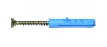 KRP10X50SK-5 Kołki rozporowe 10x50mm z wkrętami 6x60mm - Opakowanie  5 szt.