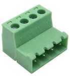 TLP-CPMH4 Wtyk na kabel do gniazda CPF, 4pin, prosty, raster 5,08 mm, zaciski śrubowe