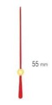 UM213Y.55R Wskazówka sekundowa, czerwona o długości d=55mm (typu Y)