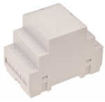 Z-107J-ABS Obudowa z tworzywa Z107J-ABS wymiary: 90x65x52mm - mocowana na szynę - jasna - ABS niepalny