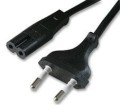 KAB46.18B Kabel zasilający euro 220V czarny 1.8m-2291