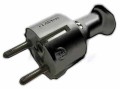 WAC250GE-UNI-KPB Wtyk 250V czarny UNISCHUKO prosty-1661