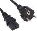 KAB45.015BP Kabel zasilający komp. czarny 1.5m-2274