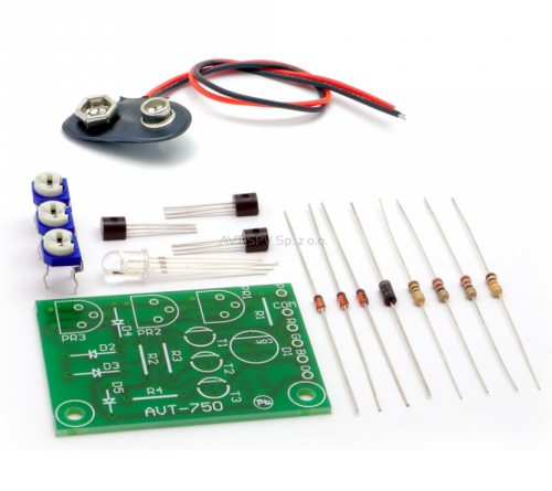 AVT750B Dioda LED dowolnego koloru (Zestaw do montażu)