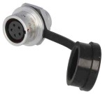 SFF1212-5G-P  Gniazdo 5 pin, IP67, na panel, bagnetowe