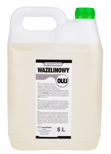 AG736.5 Olej wazelinowy - do smarowania maszyn szybkoobrotowych i mechanizmów precyzyjnych - w płynie - 5000ml