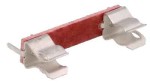 UB-PLAST32 Gniazdo bezpiecznika do druku (na płytce), bezpiecznik: 6.3x32mm(raster nóg 38 mm)