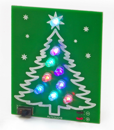 AVTEDU640 Choinka LED RGB (Zestaw zmontowany)
