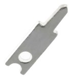 KON-MD-1M5/10 Konektor do druku, męski pojedynczy 2.8mm, 1 nóżka (1 pin) grubość 0.5mm - kpl. 10 szt.