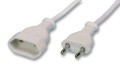 KAB46.30W Przedłużacz 220V dla wtyku EURO 3m biały-2292
