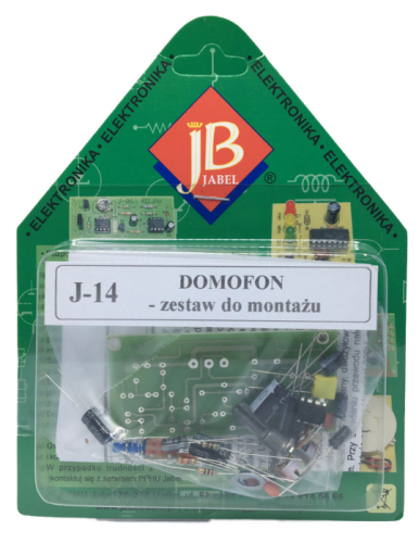 KIT614N Domofon (Zestaw do montażu) J-14, J-014N