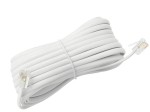 KAB55.10RJ11 Kabel telefoniczny wtyk (PLUG) - wtyk (PLUG) 6p4c 10m (telefon-gniazdko)