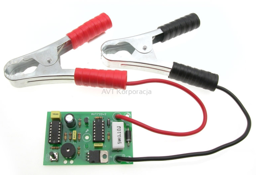 AVT733C Monitor i konserwator akumulatora 12V (Zestaw zmontowany)