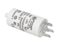 KRS4/425 Kondensator rozruchowy do silnika 4uF napięcie 425V - śruba M8