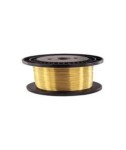 DRUTMM040-005R Drut mosiężny miękki, gatunek M63, grubość 0.4 mm - szpula 0.05kg ( około 20mb)
