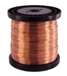 DRUTCU100-100R Drut miedziany, miękki, średnica 1.0mm - szpula  1.0kg