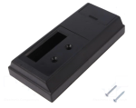 KM-83B Obudowa z tworzywa KM83B wymiary: 170x81x32mm - otwór pod wyświetlacz 18x63mm - czarna - ABS