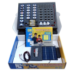 ELGO-EDU1+SOLAR Zestaw edukacyjny do konstruowania układów elektronicznych za pomocą łączników magnetycznych EL-GO + bateria słoneczna