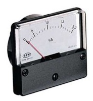 MIER-TABE50UADC Amperomierz tablicowy do 50uA [DC] - pomiar prądu stałego - wymiar: 71x60.5mm