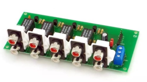 AVT3240C Selektor wejść audio (Zestaw zmontowany)