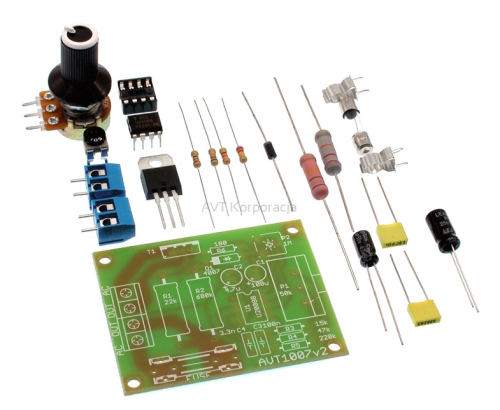 AVT1007B Regulator obrotów silnika elektrycznego (Zestaw do montażu)