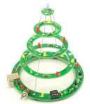 VAVT1988B Animowana choinka LED 3D (Zestaw do montażu) AVT1988B