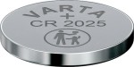 BATT-CR2025 Bateria litowa, pastylkowa wymiary: 20 x 2.5 mm - 3V, 160mAh