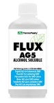 AG741.1 Topnik do lutowania SMD FLUX AG5 bezkalafoniowy - w płynie 100ml z pędzelkiem