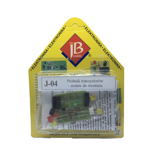 KIT604 Próbnik diod i tranzystorów (Zestaw do lutowania) J-004
