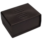 Z-3W Obudowa z tworzywa Z3W wymiary: 110x150x70mm - wentylacja - czarna - polistyren