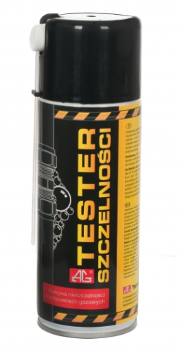 AG133.4 Tester szczelności - wykrywa nieszczelności w połączeniach gazowych - spray 400ml