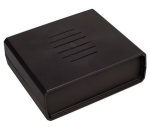 Z-4W Obudowa z tworzywa Z4W wymiary: 130x150x50mm - wentylacja - czarna - polistyren