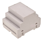 Z-108J Obudowa z tworzywa Z108J wymiary: 90x65x70mm - mocowana na szynę - jasna - polistyren