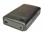 KM-105 Obudowa z tworzywa KM105 wymiary: 95x55x22mm - miejsce na baterie 9V + styki - czarna - ABS