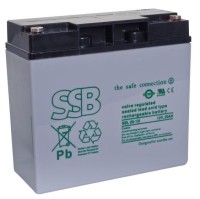 SBL20-12I Akumulator żelowy 20 Ah/12V  firmy SSB (SSB) 191x77x167mm