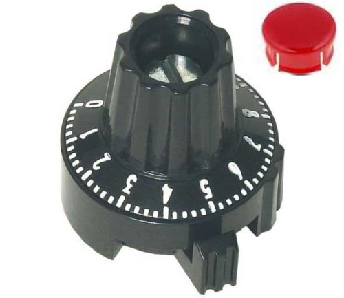 gałka potencjometru z podziałką