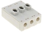 SZZAVX03 Szybkozłączka 3 tory, 6 zacisków, 26-18AWG, 8A, 250V