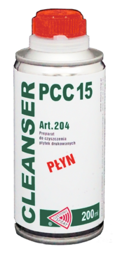 MC204 Preparat CLEANSER PCC 15 - do czyszczenia płytek drukowanych - spray 200ml 