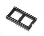 DIL24P Podstawka precyzyjna - raster 2.54 mm 24pin