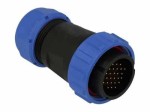 SPP2910-26WW Wtyk 26 pin na kabel (13-16mm) okrągły, zakręcany, wodoodporny - gwint wewnętrzny (5A)