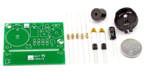AVT764B Czujnik wilgoci. Uniwersalny sygnalizator (Zestaw do montażu)