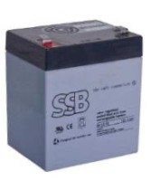 SB5-12 Akumulator żelowy 5 Ah/12V  firmy SSB, 90x70x101mm, konektory 4.8mm
