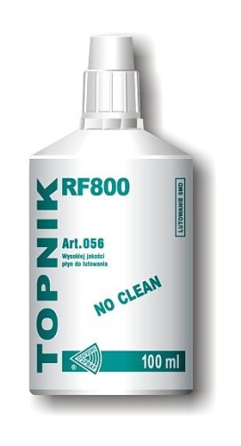 MC056 Topnik RF800 do lutowania elementów SMD - butelka 100ml 