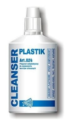 MC024 Preparat CLEANSER plastik - antystatyczny do czyszczenia tworzyw sztucznych - w płynie - butelka 100m